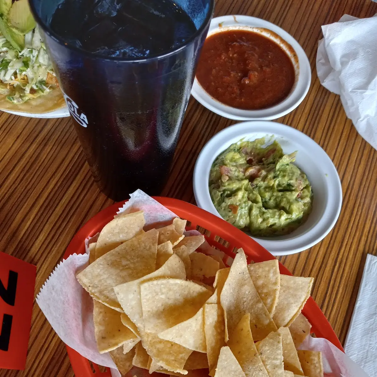 Chips and Guacamole Dip