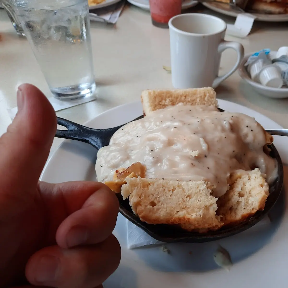 J's Biscuits & Gravy Breakfast