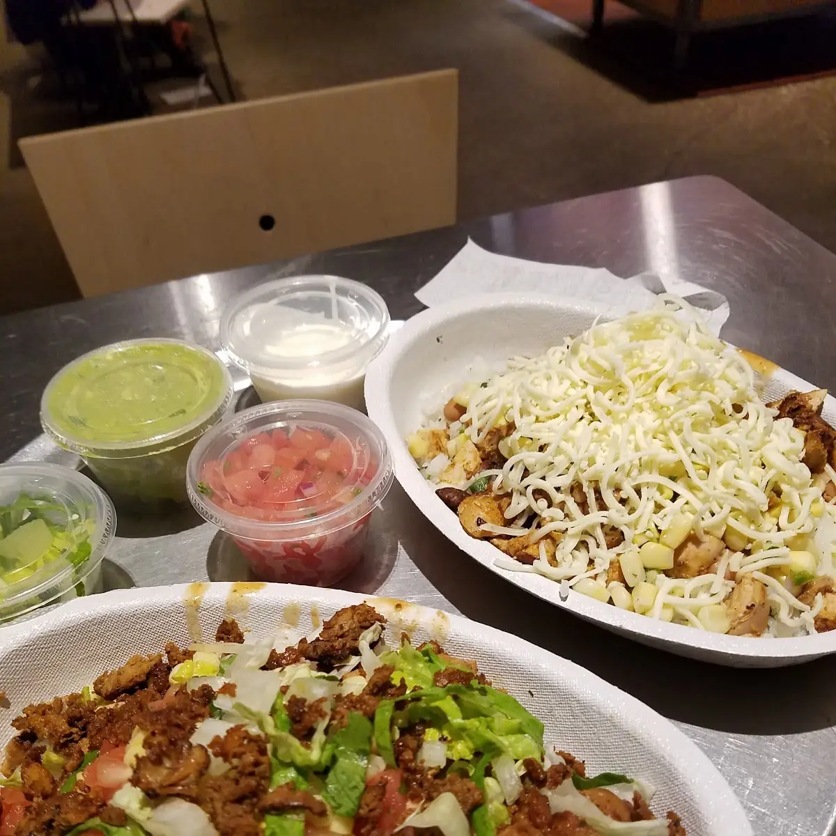 Chicken Burrito Bowl with Chorizo