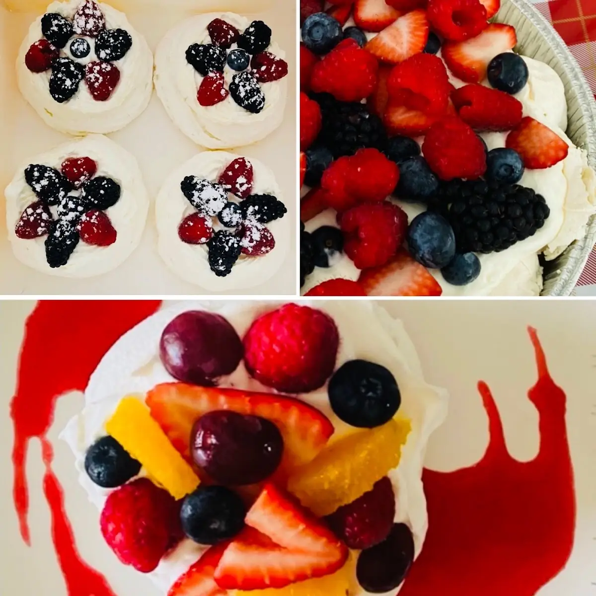 Fresh Fruit Pavlova