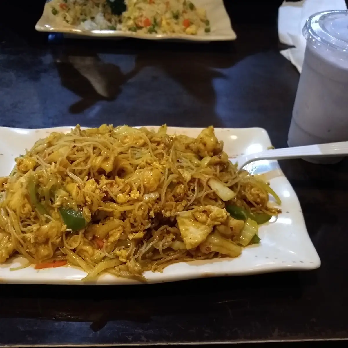 Singapore Mei Fun with Chicken