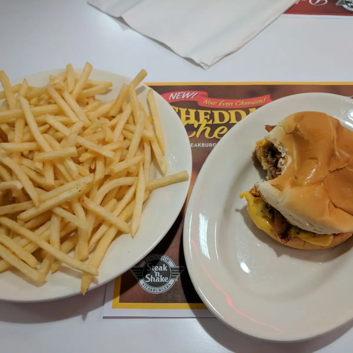 Double Cheeseburger with Large Fries