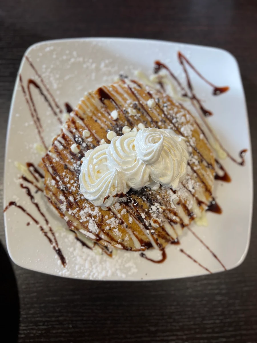 Oreo White Chocolate Pancake