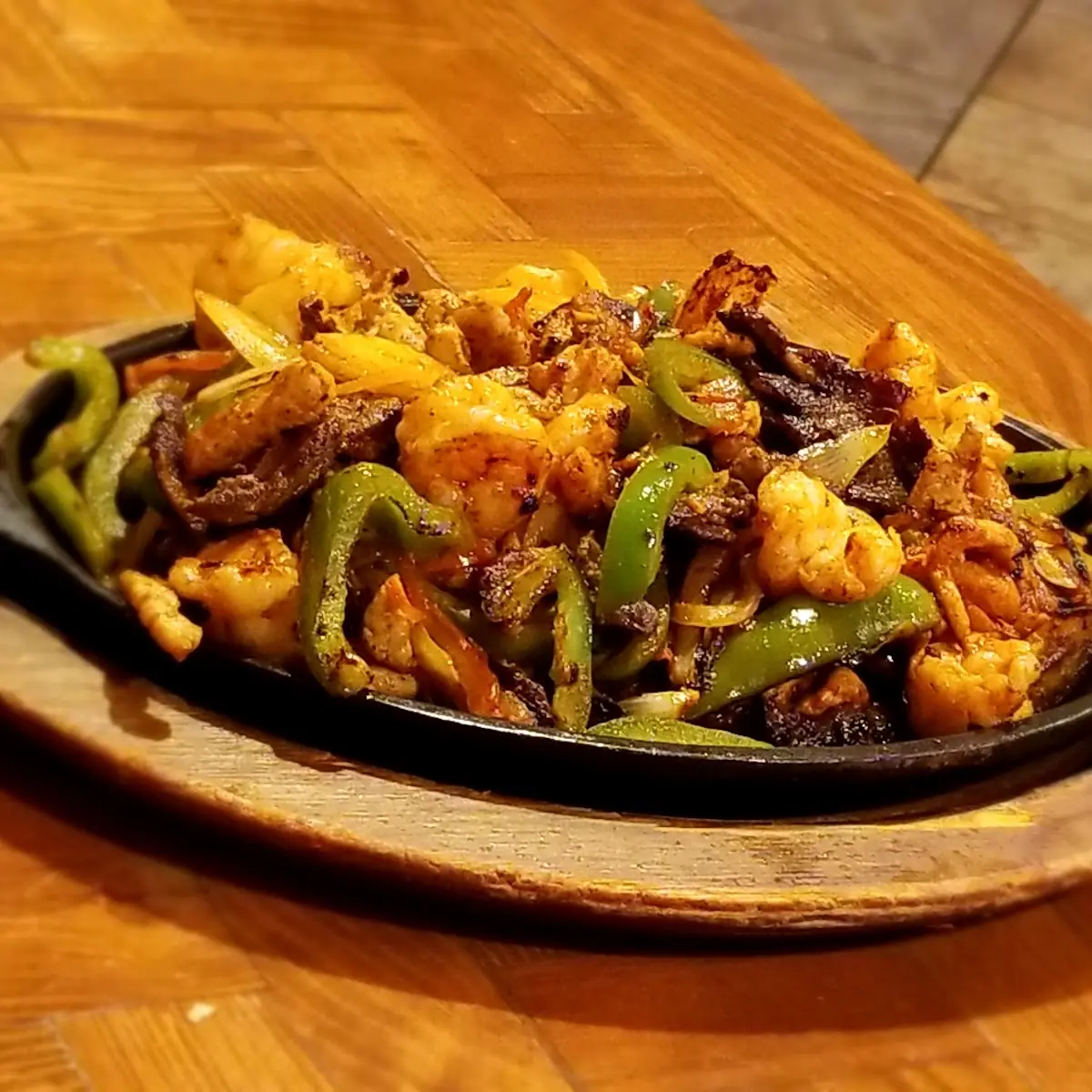 Fajitas De Camaron - Shrimp Fajitas