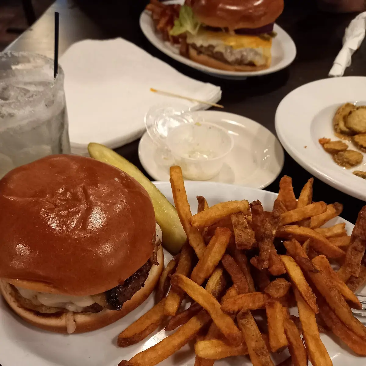 Mushroom and Swiss Burger