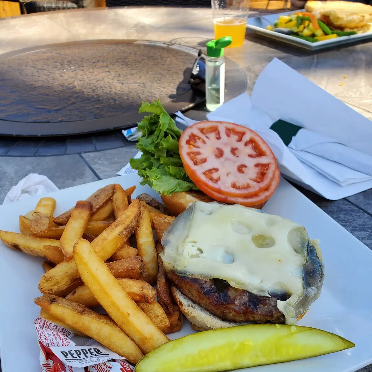 Their Signature Burger