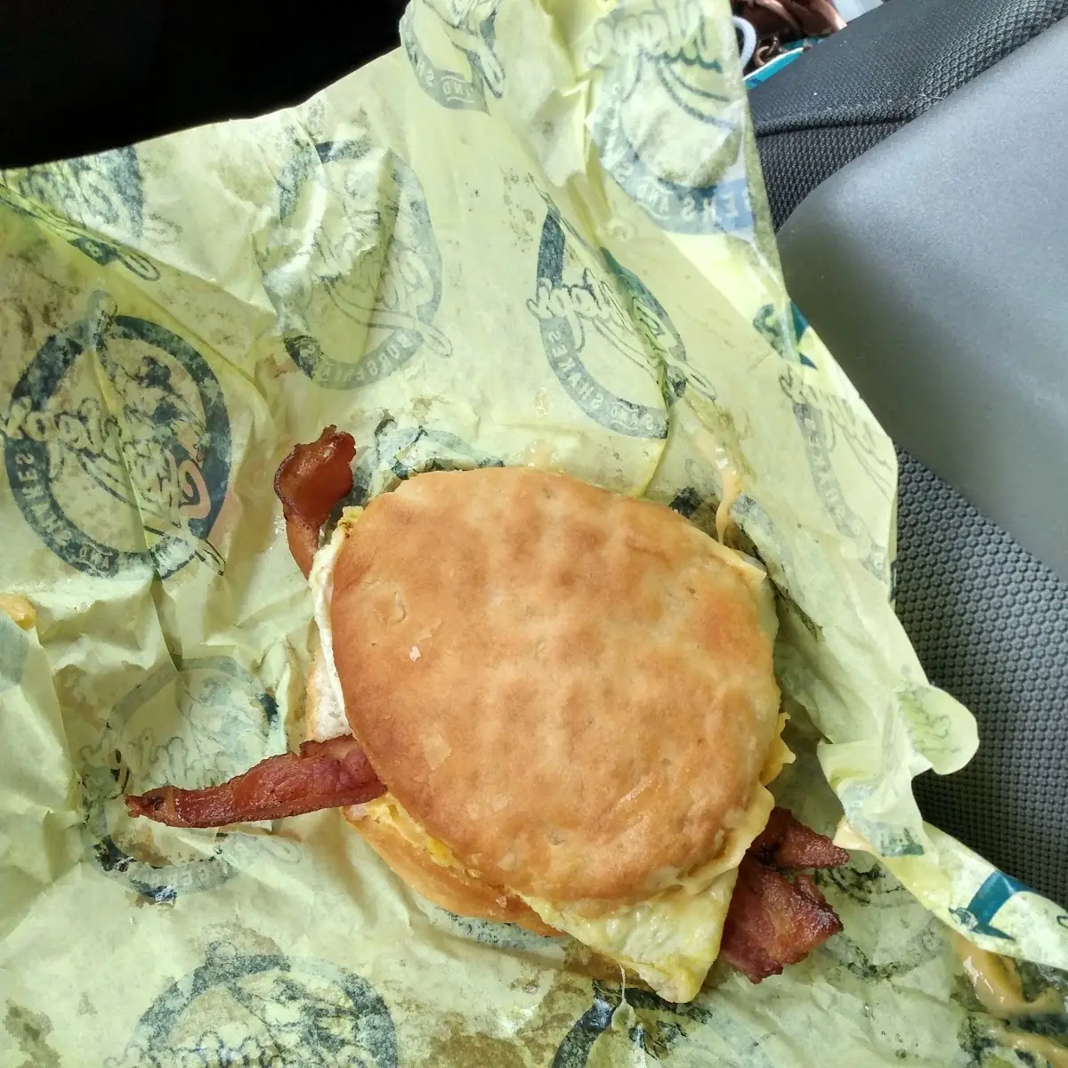 Bacon Egg and Cheese Biscuit