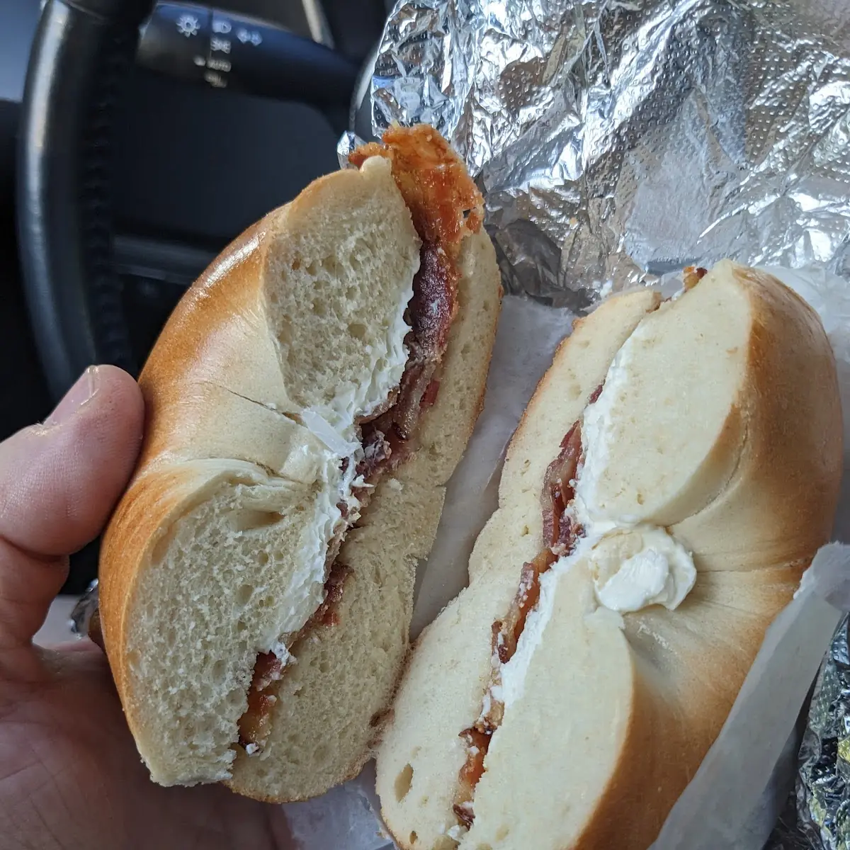 Bacon Egg and Swiss
