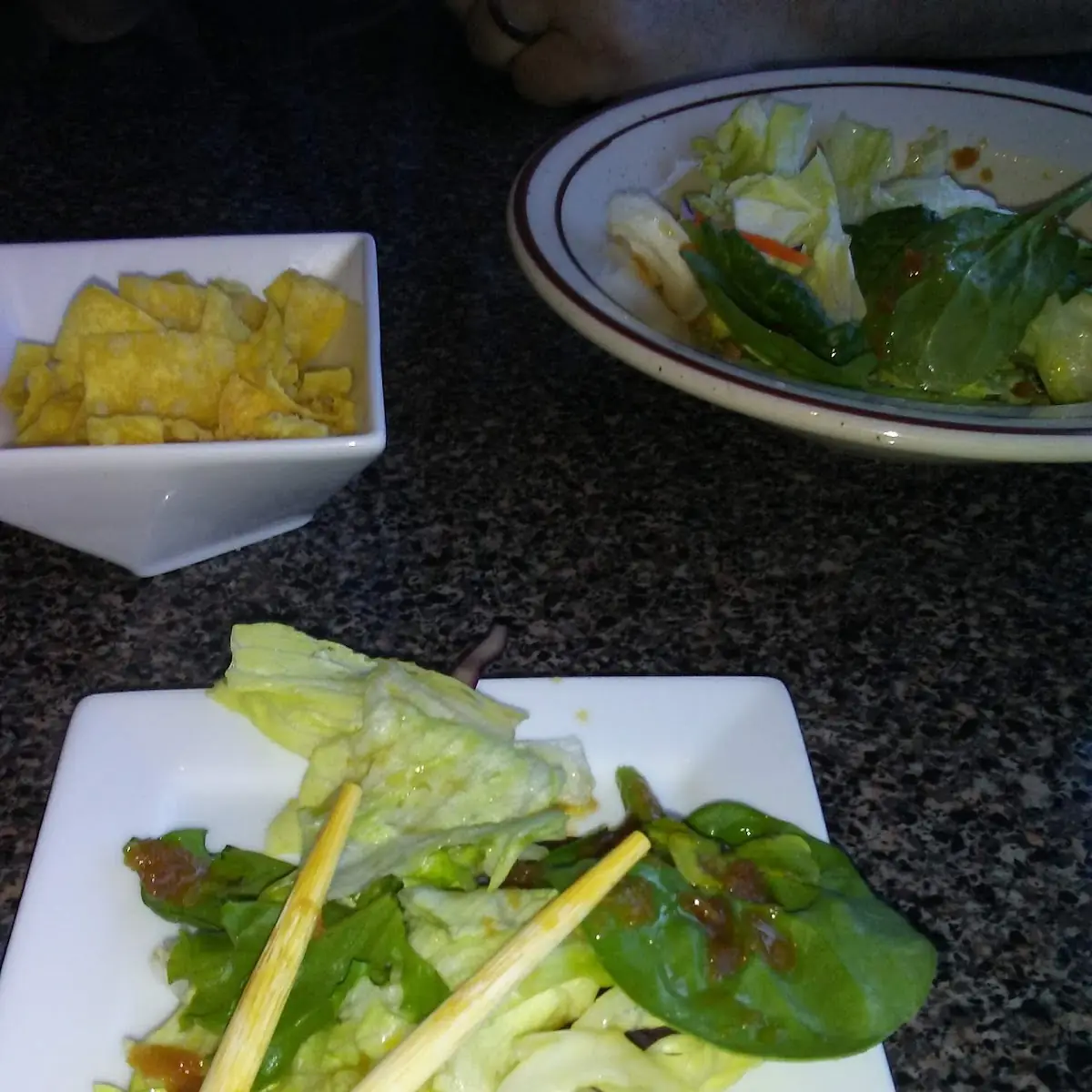 House Salad with Ginger Dressing