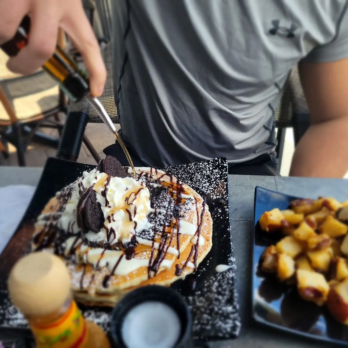 Oreo Pancake Combo