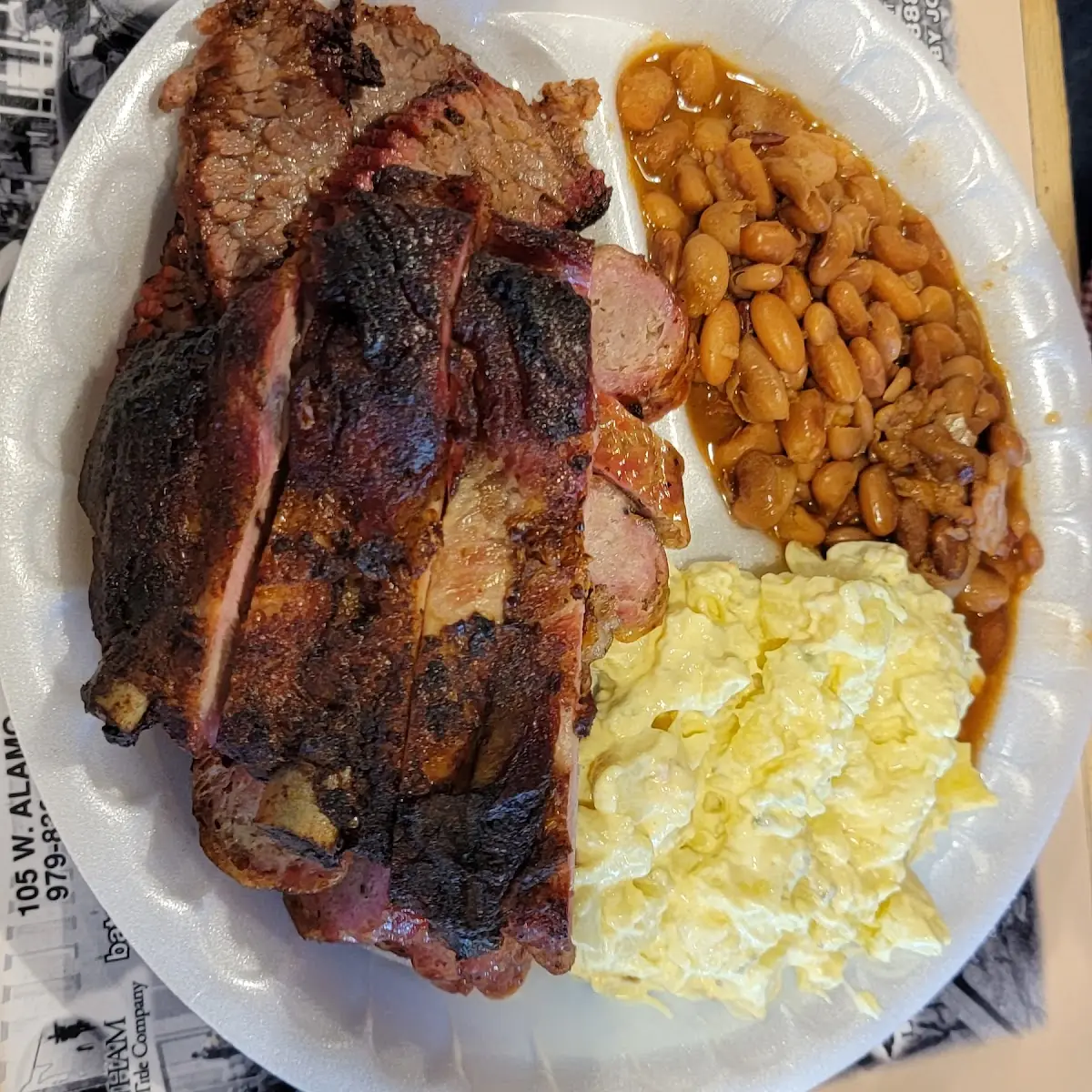 Potato Salad Baked Beans