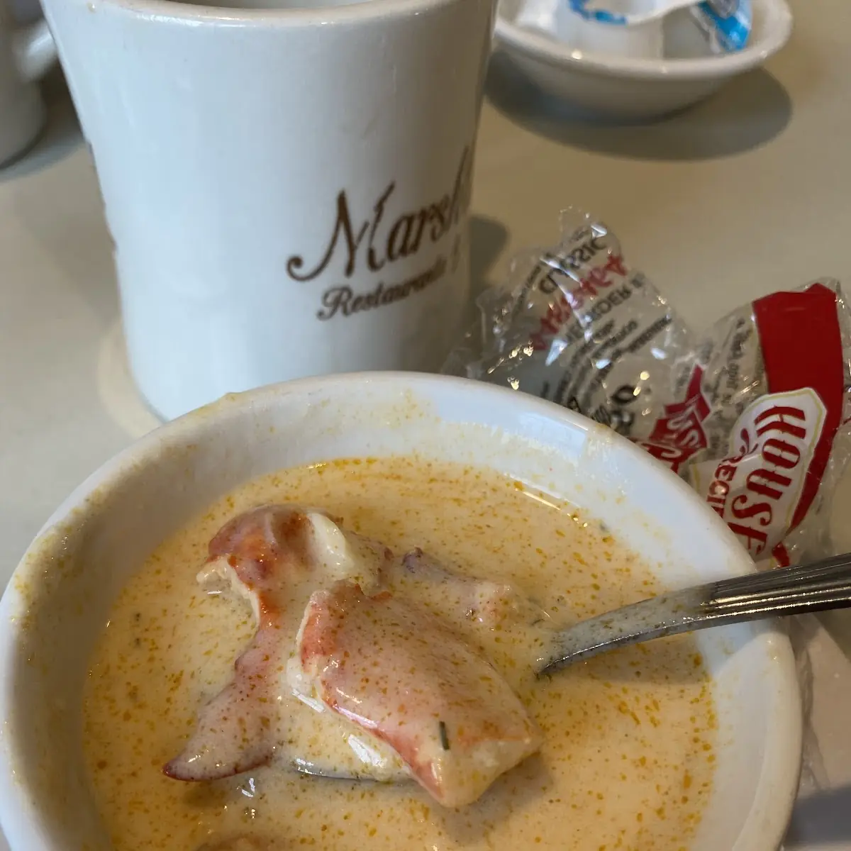 Cup of Lobster Bisque