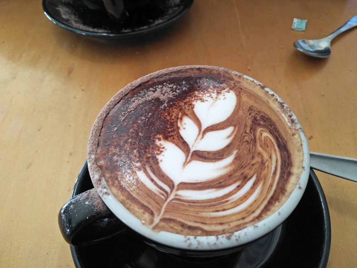 Cappuccino, Scale & Bloom Cafe - New Lambton