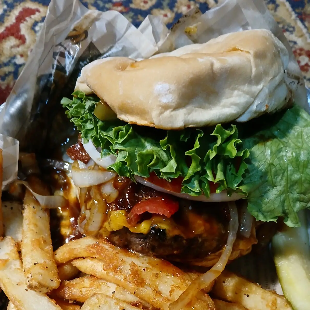 BBQ Bourbon Burger