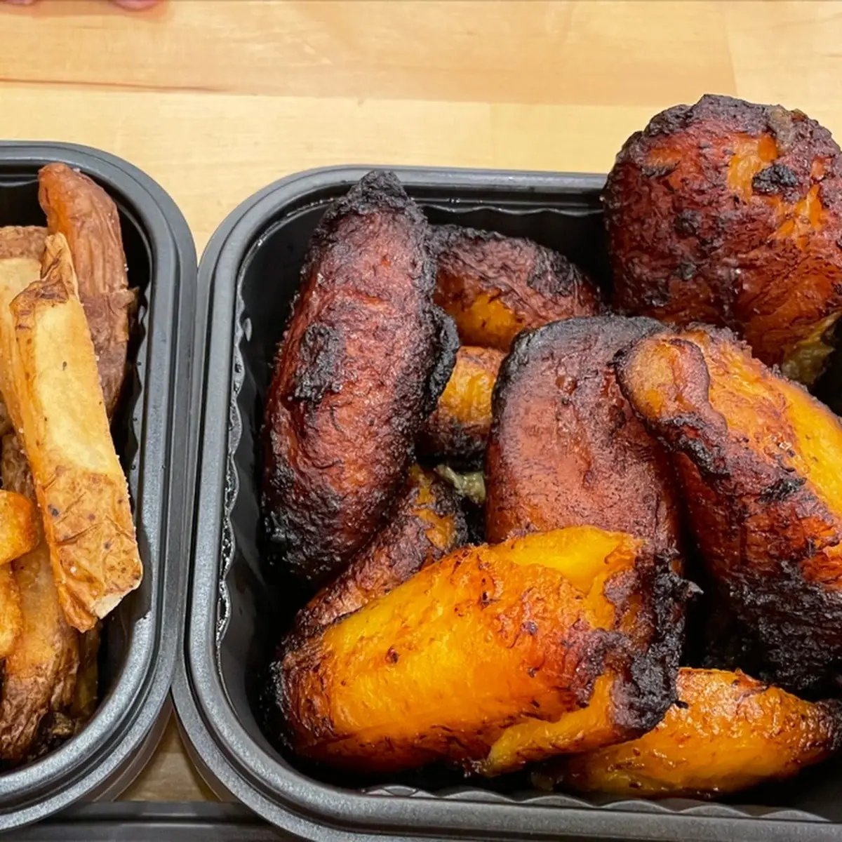 Fries and Fried Plantains