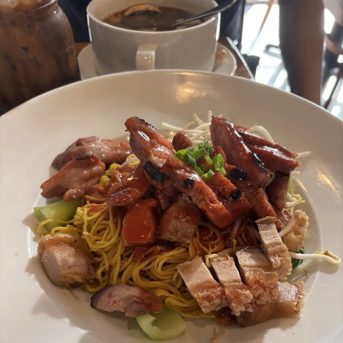 Moo Deng Egg Noodles