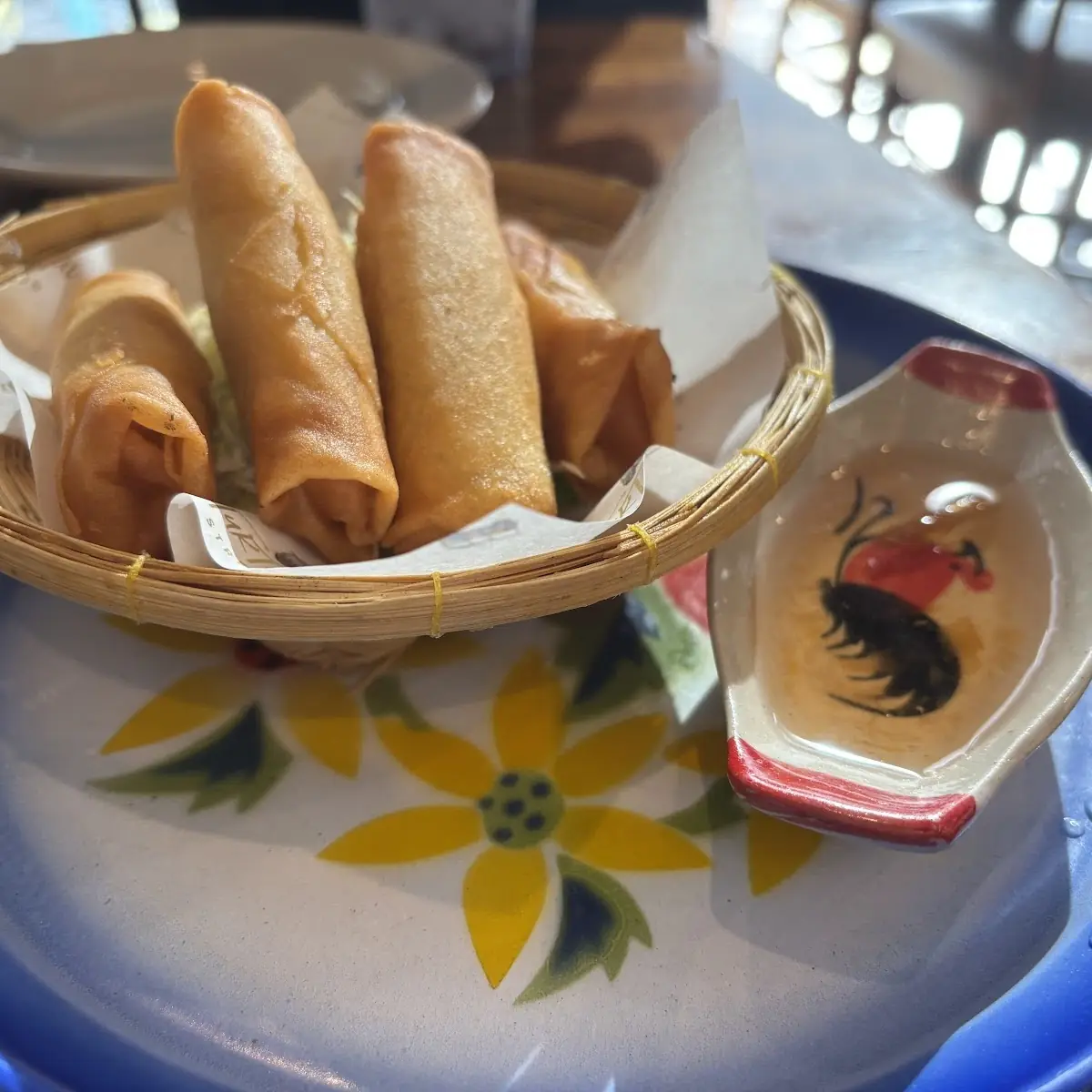 Fried Vegetable Spring Rolls (4)