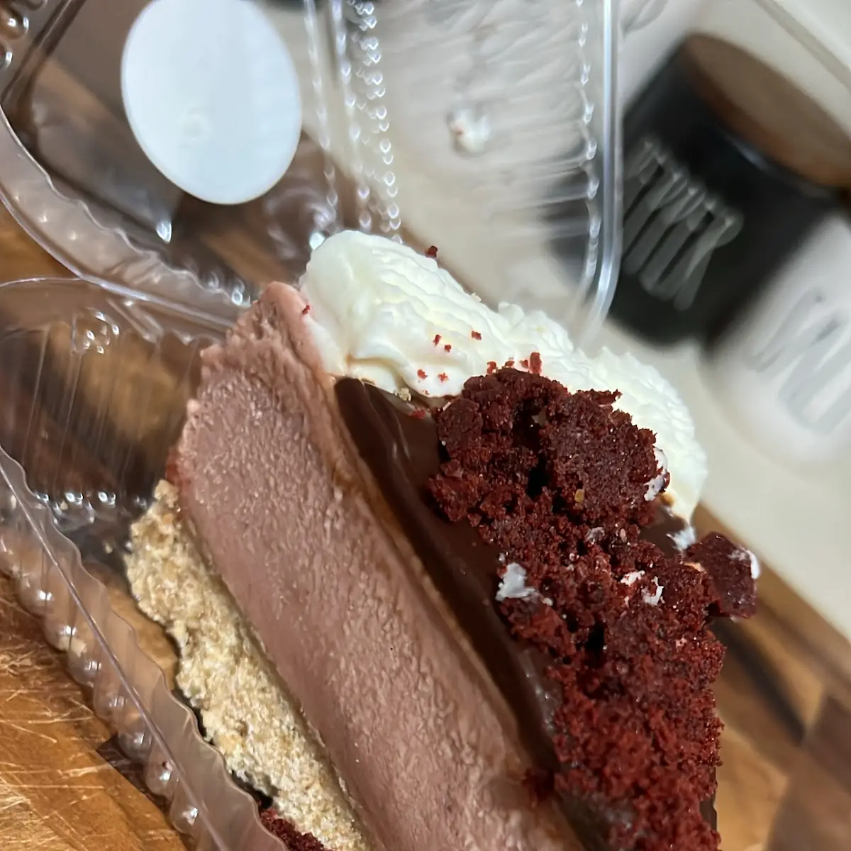 Red Velvet Cheesecake Slice