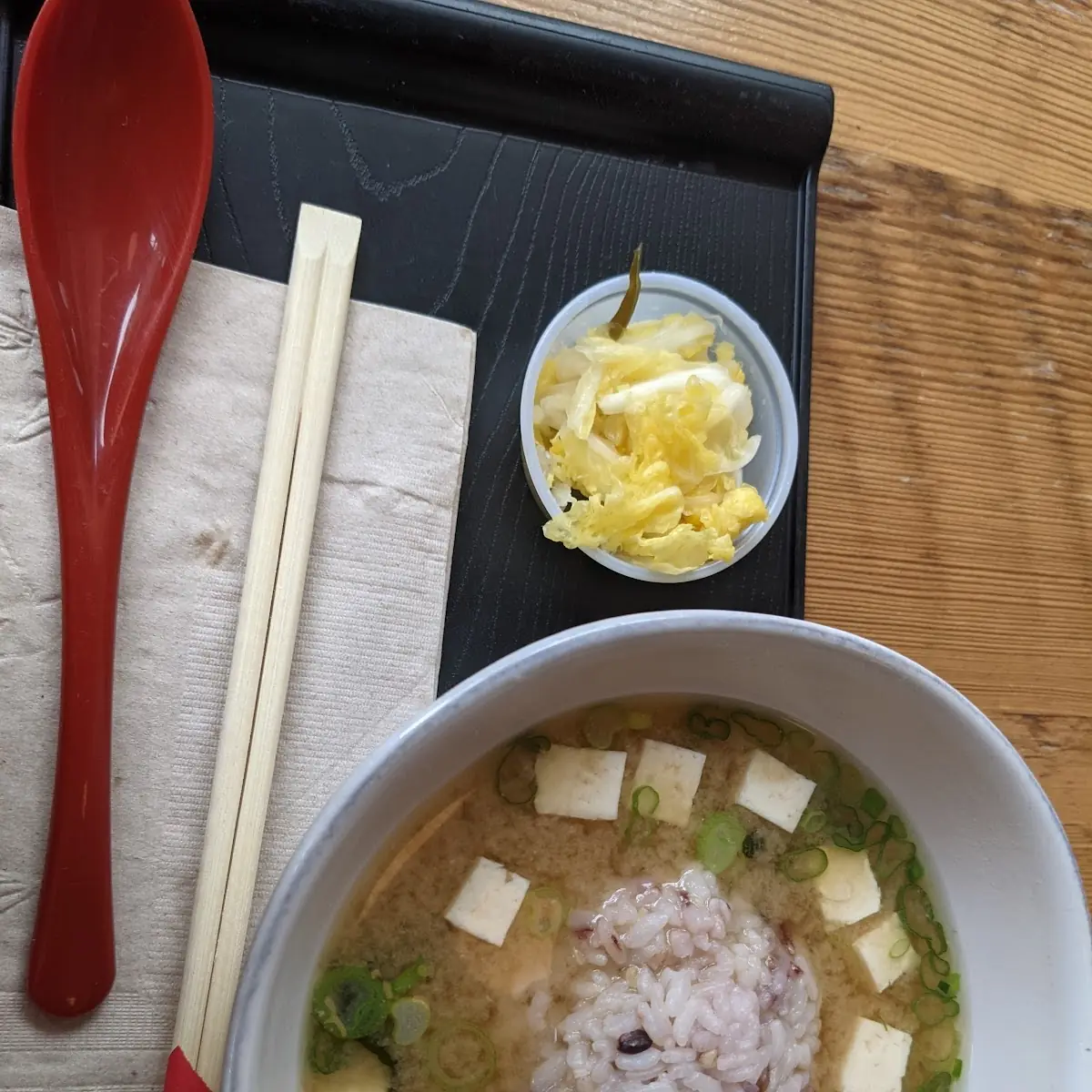 Miso Soup with Rice