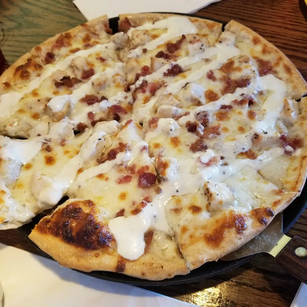 CHICKEN BACON RANCH PANUZZO