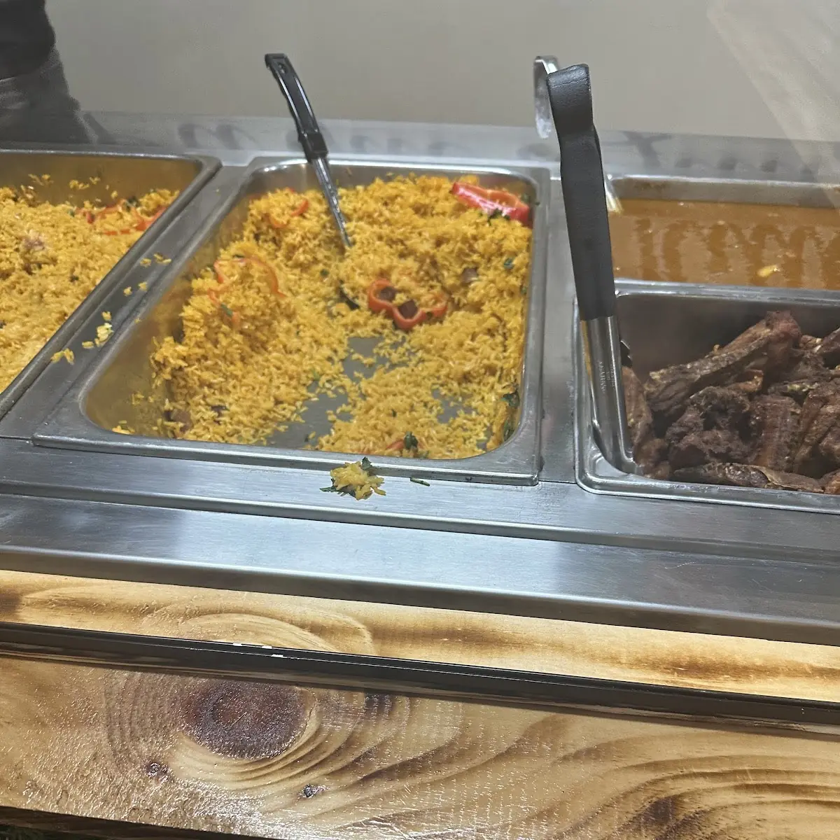 Yellow Rice Carne Frita
