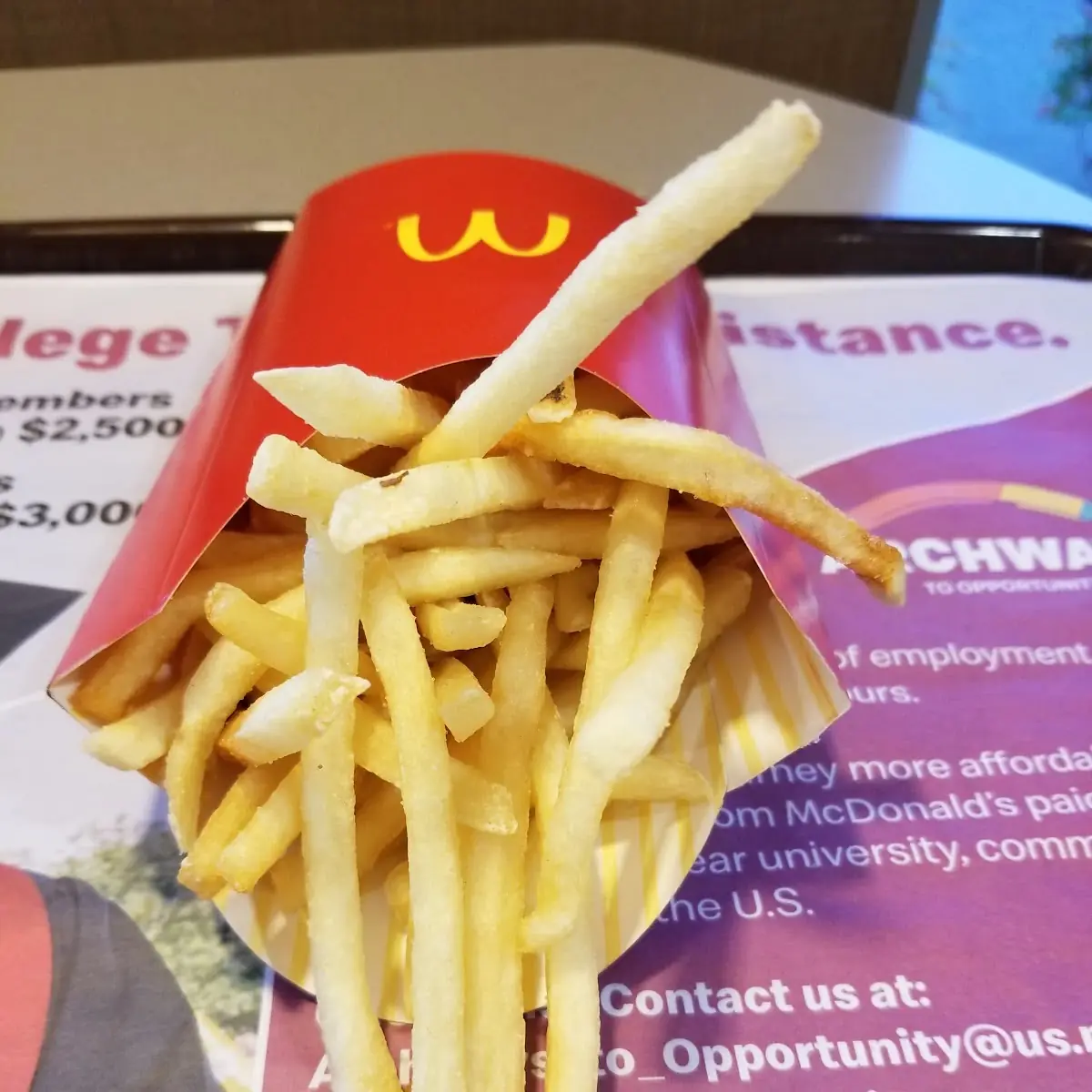 20 PC Chicken Mcnuggets & 2 Medium Fries