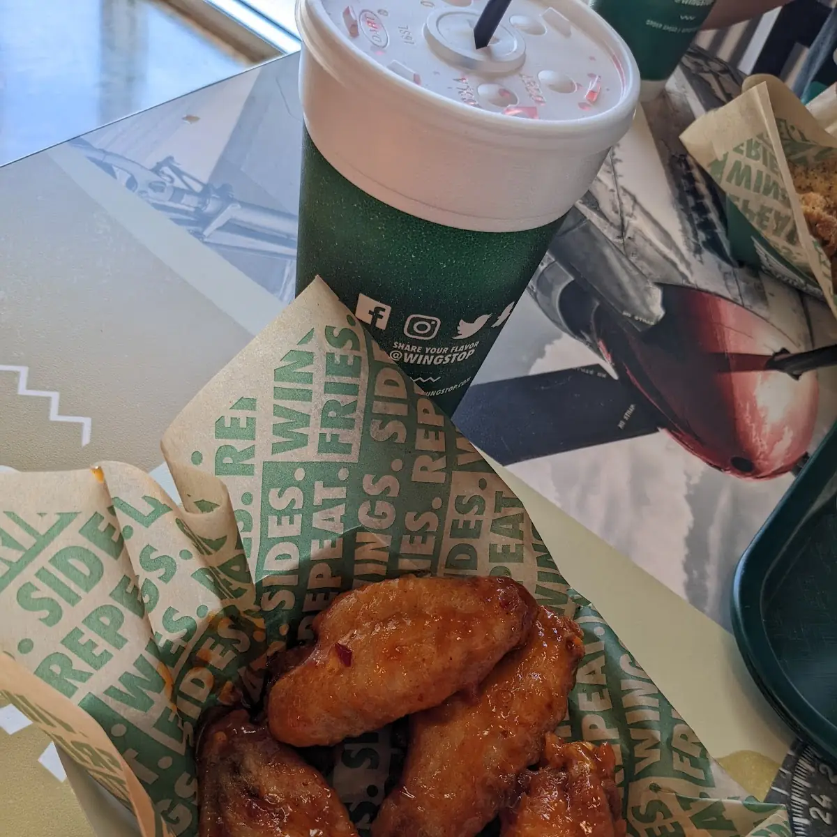 Mango Habanero Bone in Wings