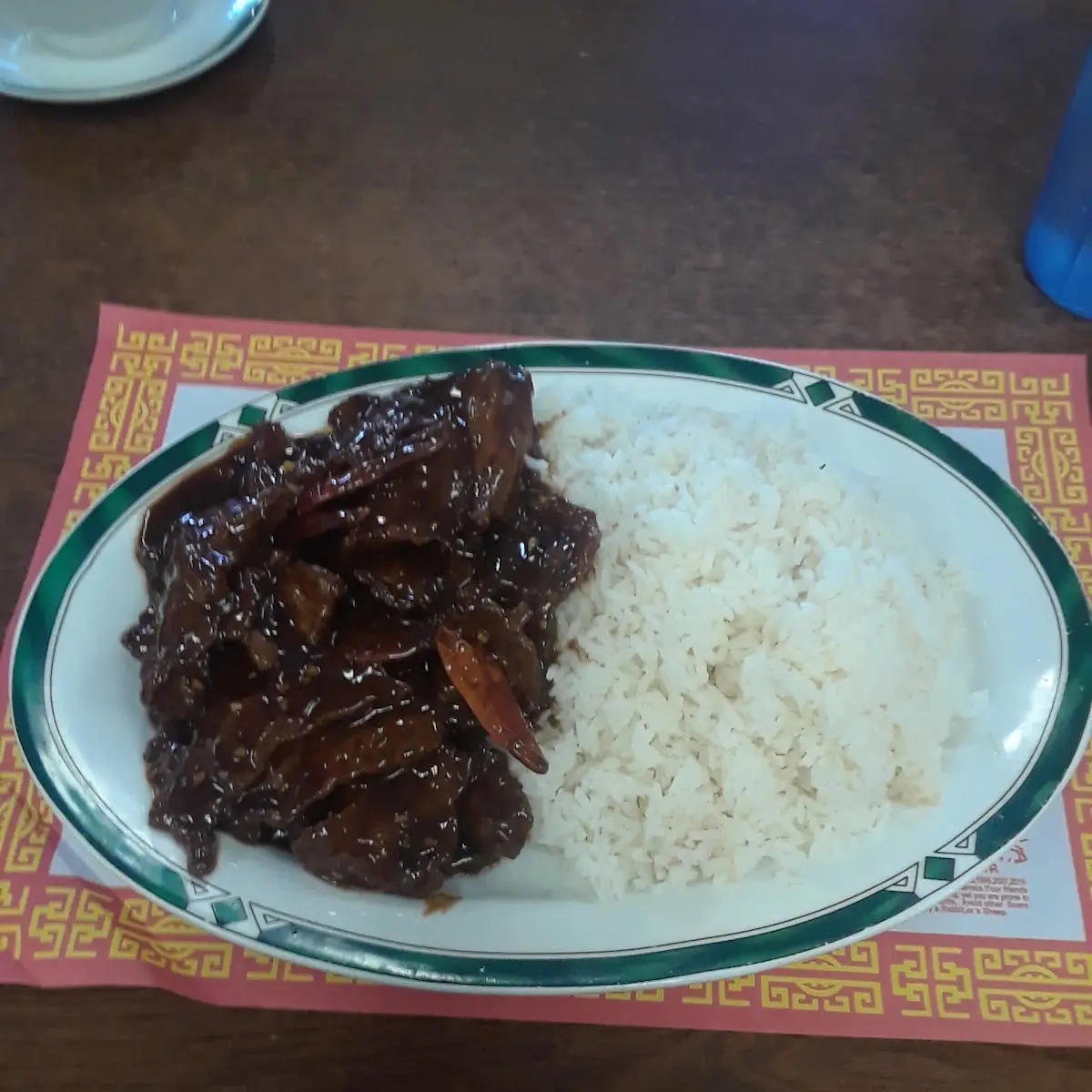 Mongolian Beef w Rice