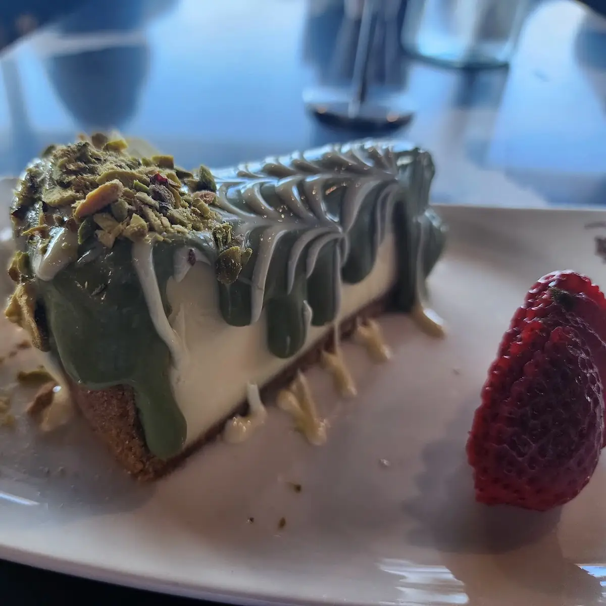 Pistachio Cream Cheesecake