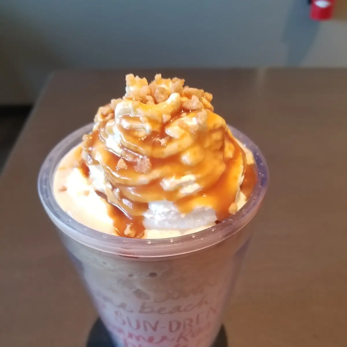 A Caramel Ribbon Crunch