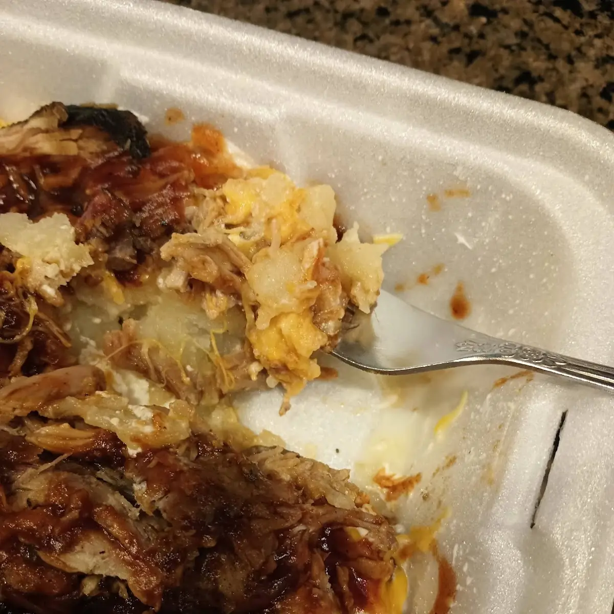 Killer Baked Potato with Pork