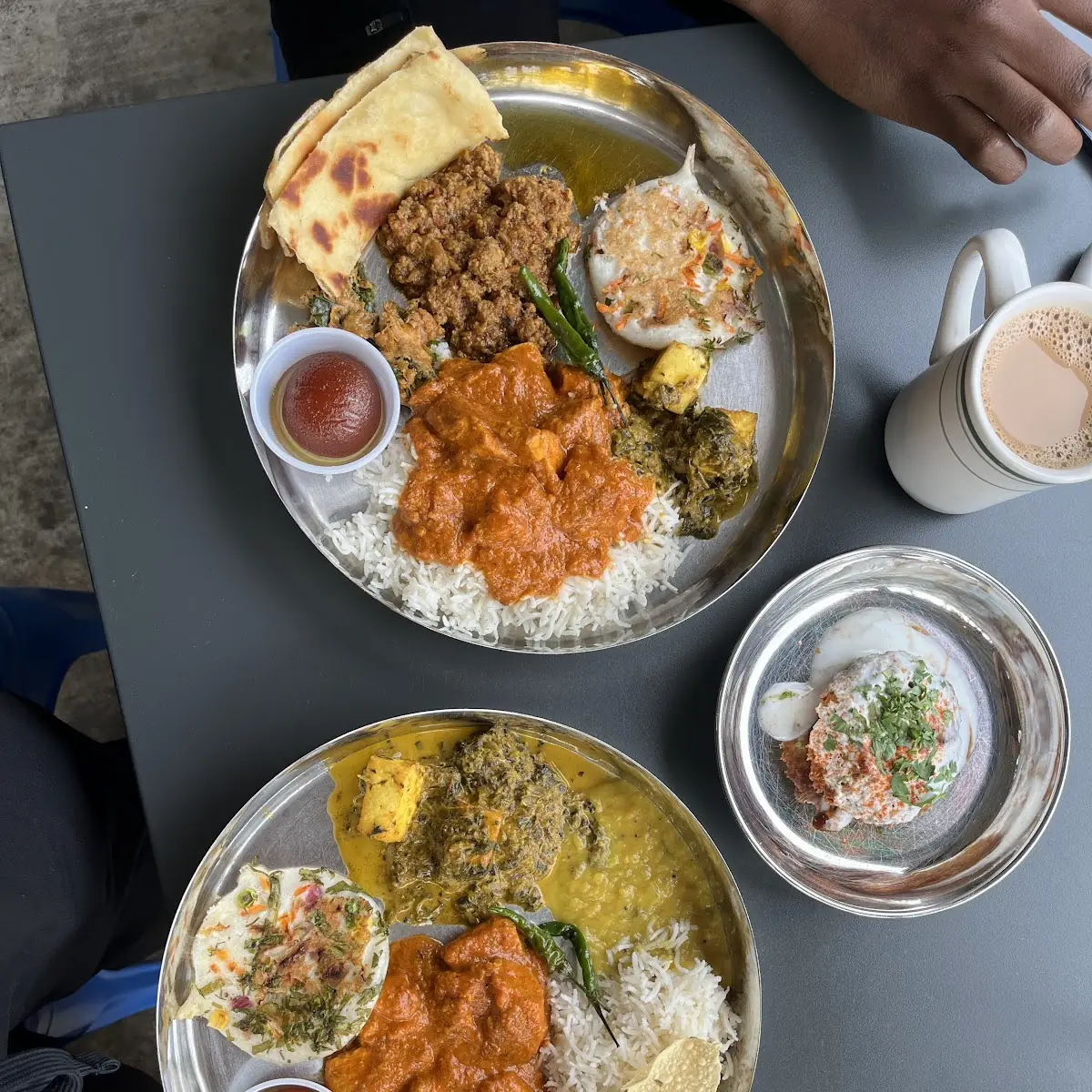 To Go Saag Paneer Thali