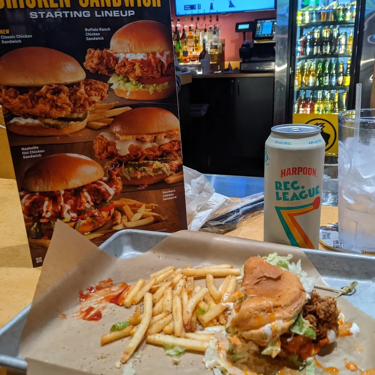 Buffalo Ranch Crispy Chicken Sandwich