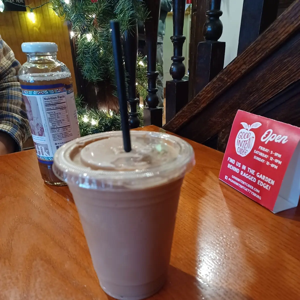 Nutty Jasper with Soy Milk