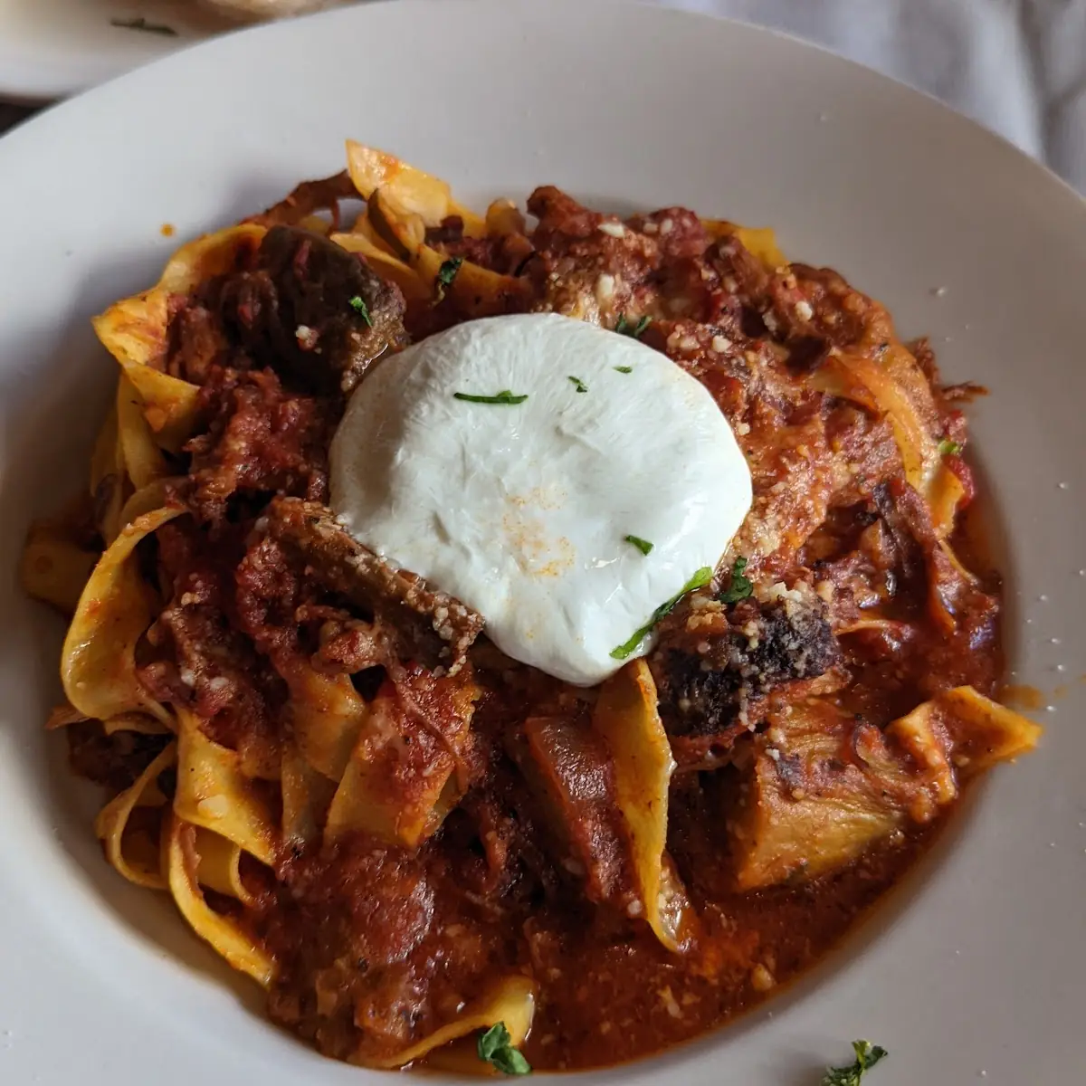 Short Rib Tagliatelle