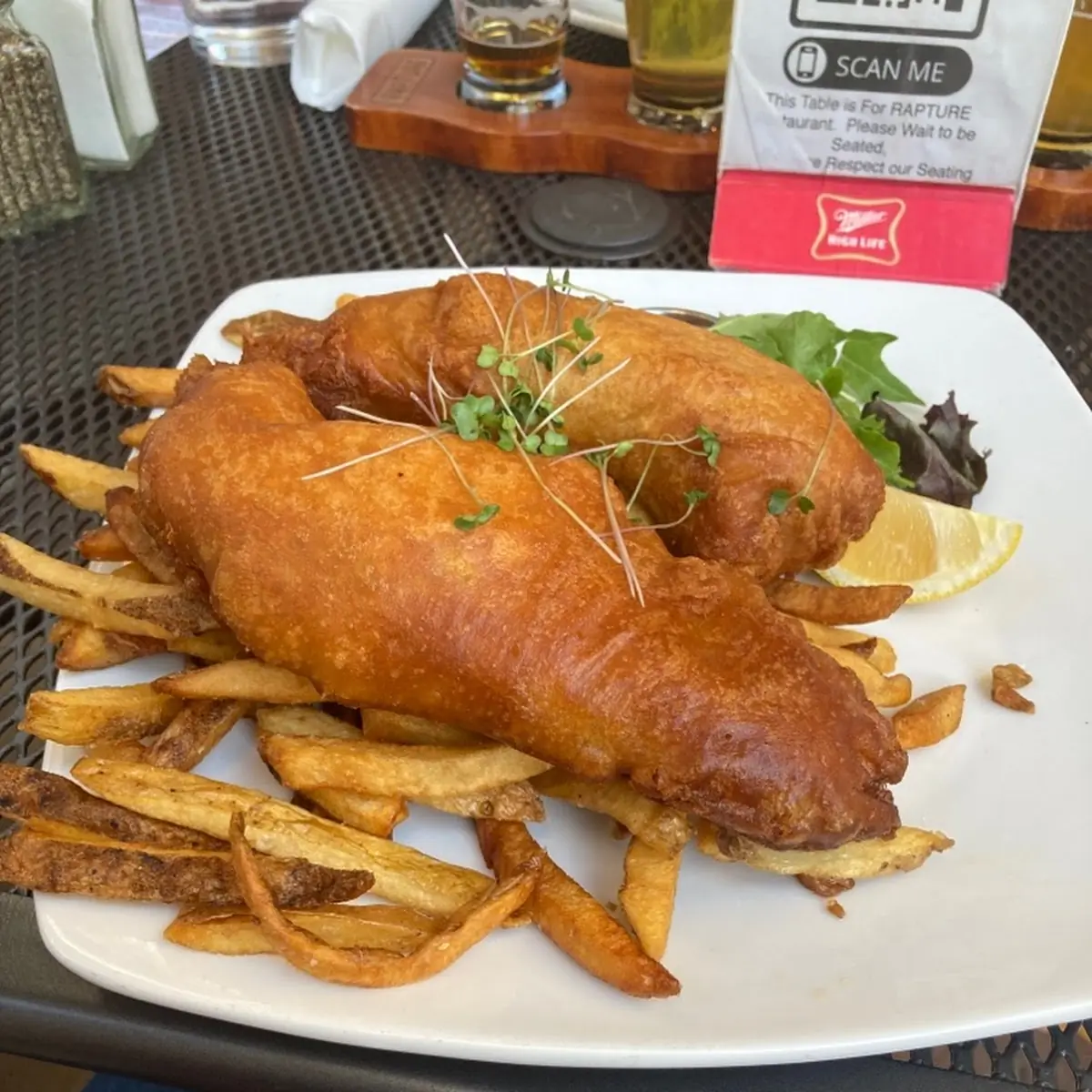 Beer-Battered Fish & Chips