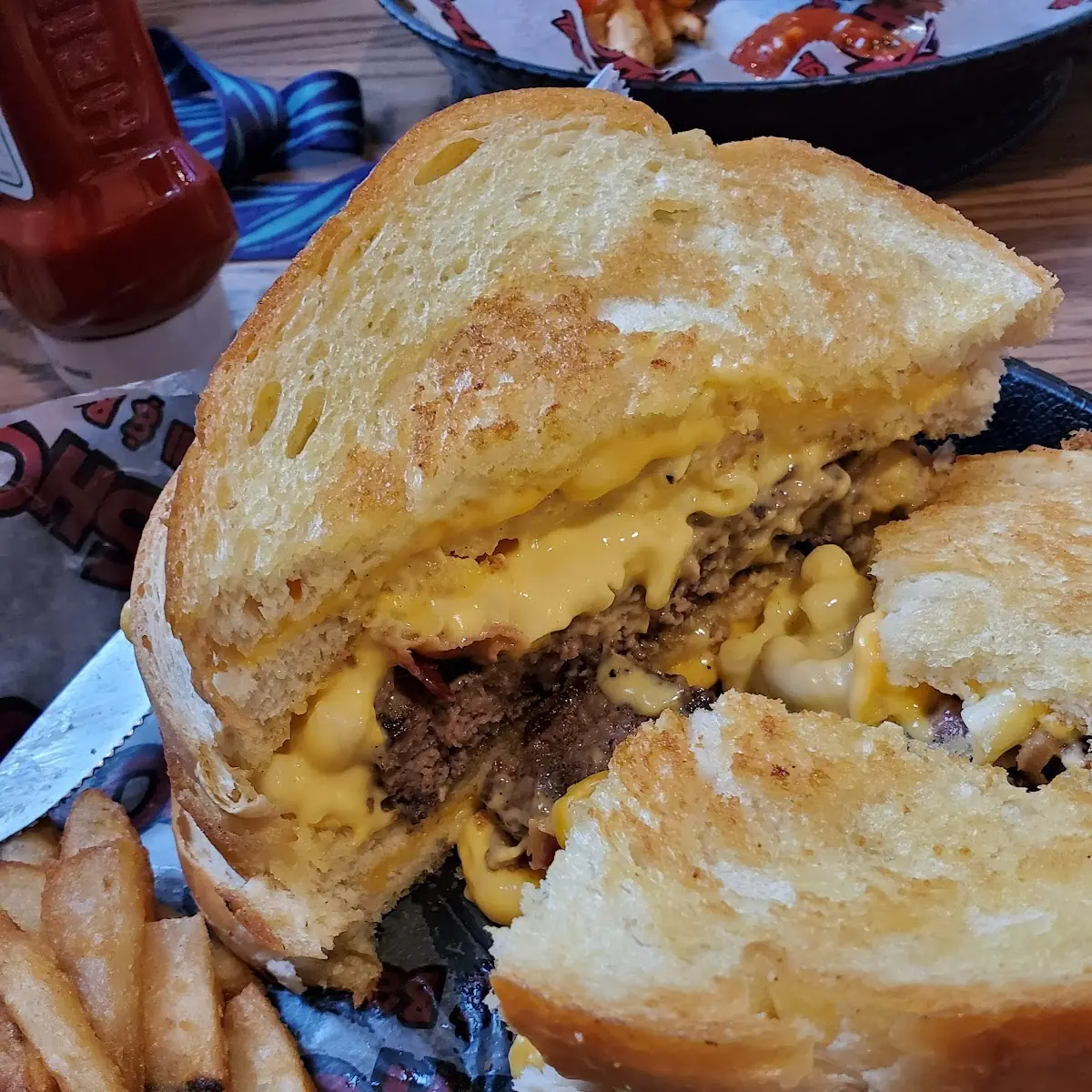 Mac and Cheese Burger