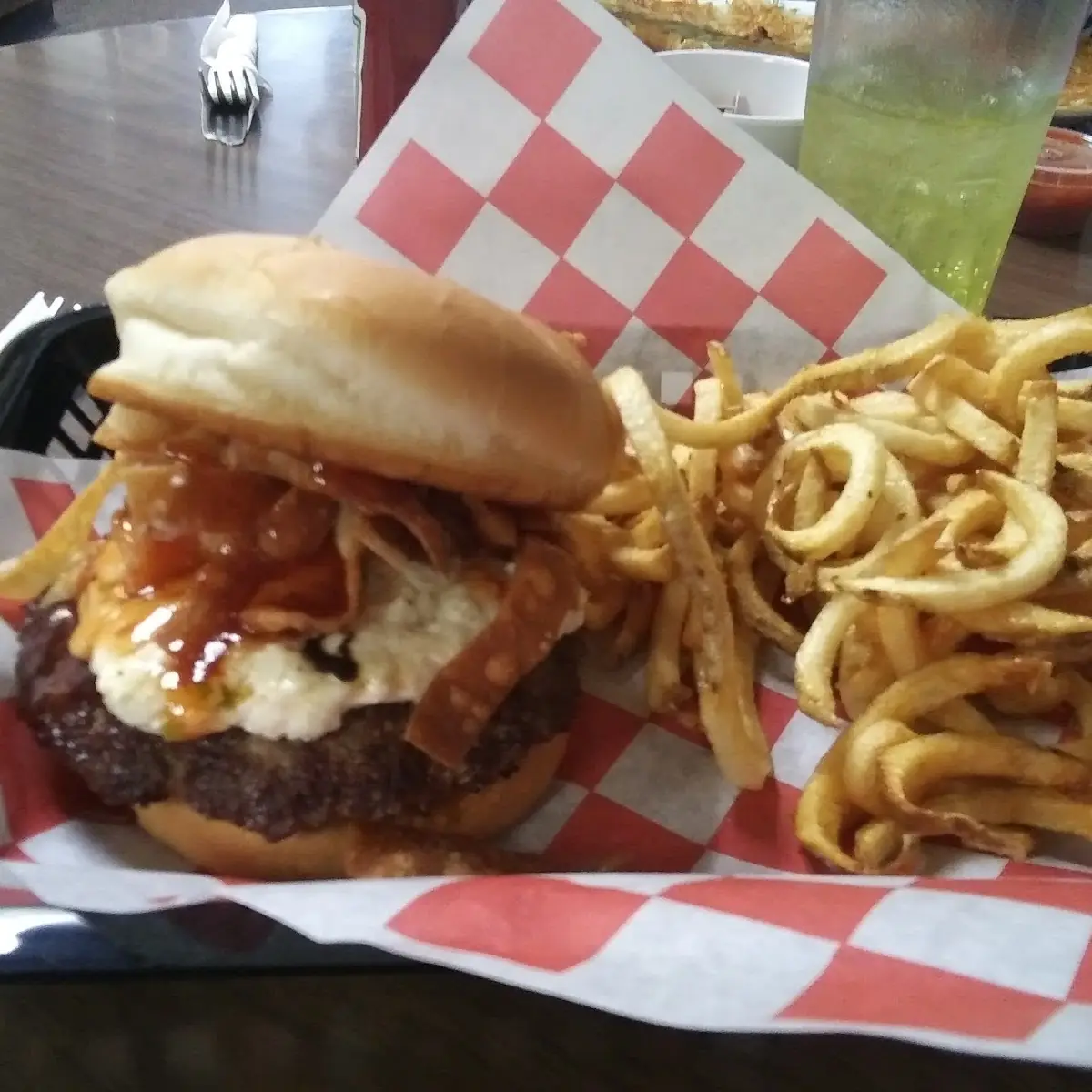 Crab Rangoon Burger