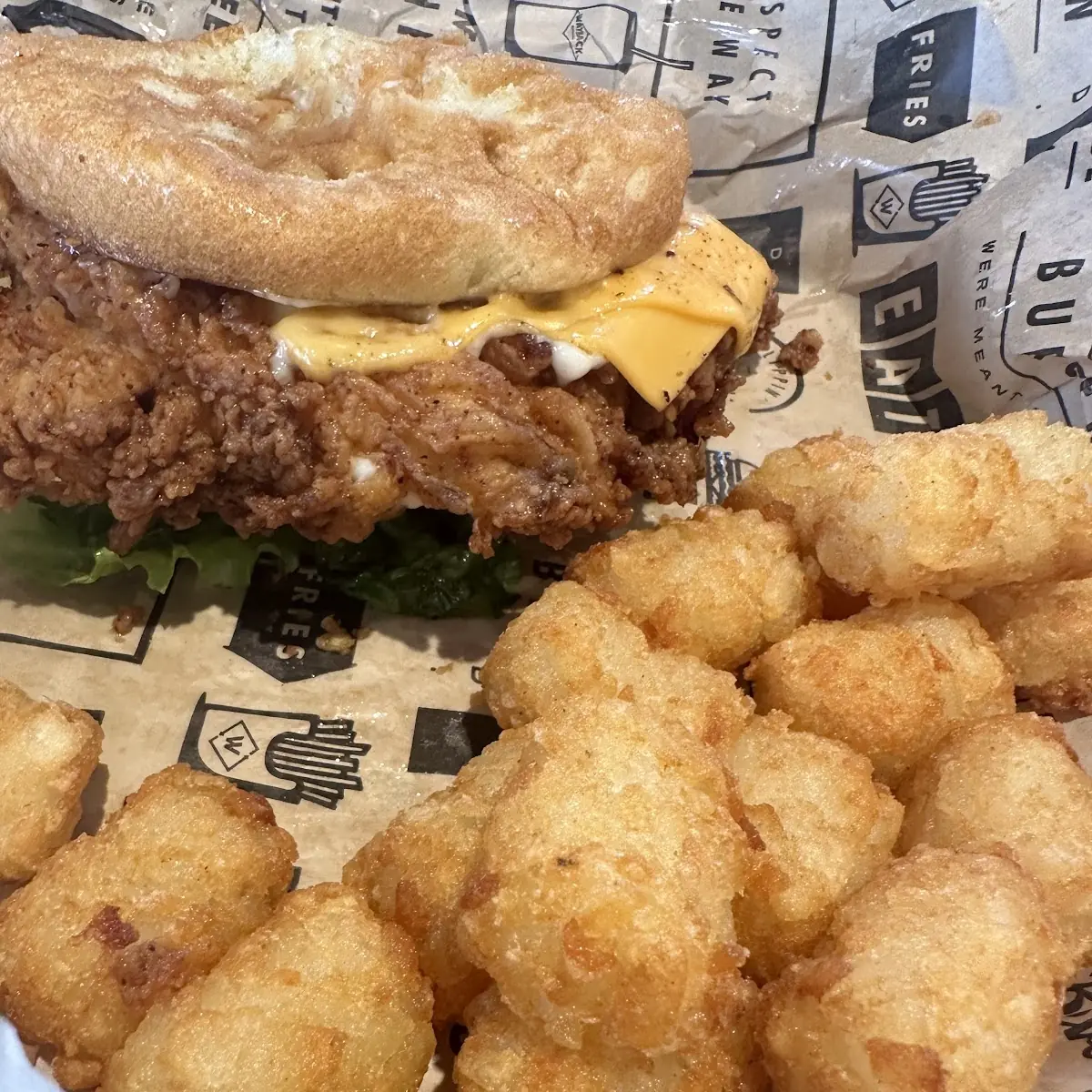 Southwest Crispy Chicken Sandwich Coca-Cola Combo