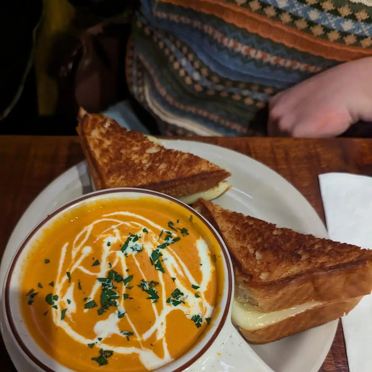 Grilled Cheese with Tomato Soup