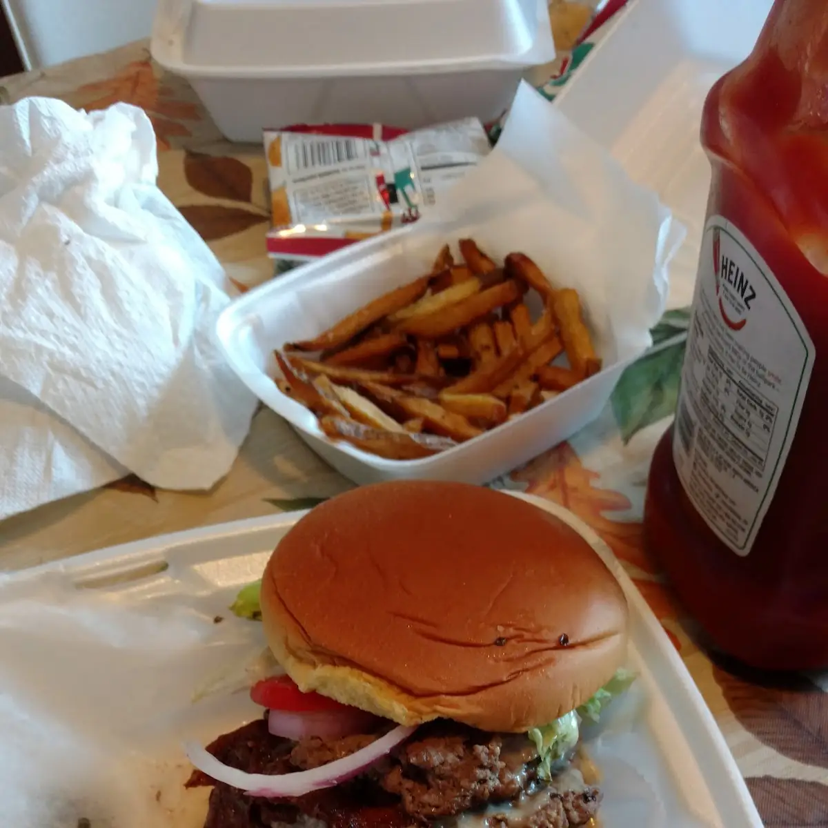 Triple Cheeseburger