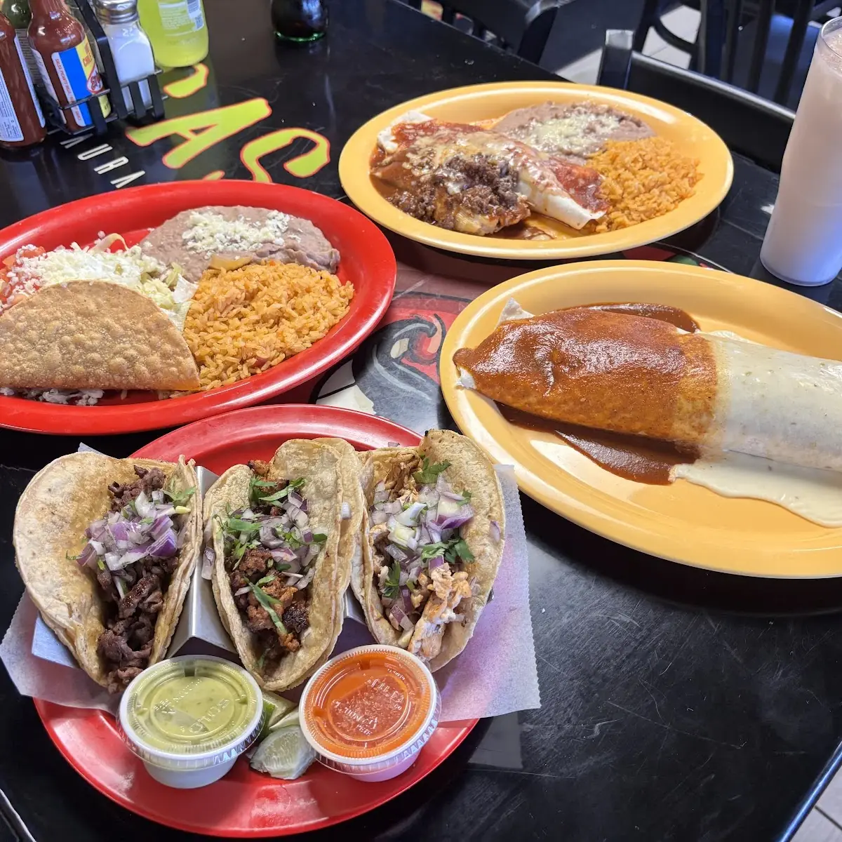 One Taco Mexican Rice & Refried Beans