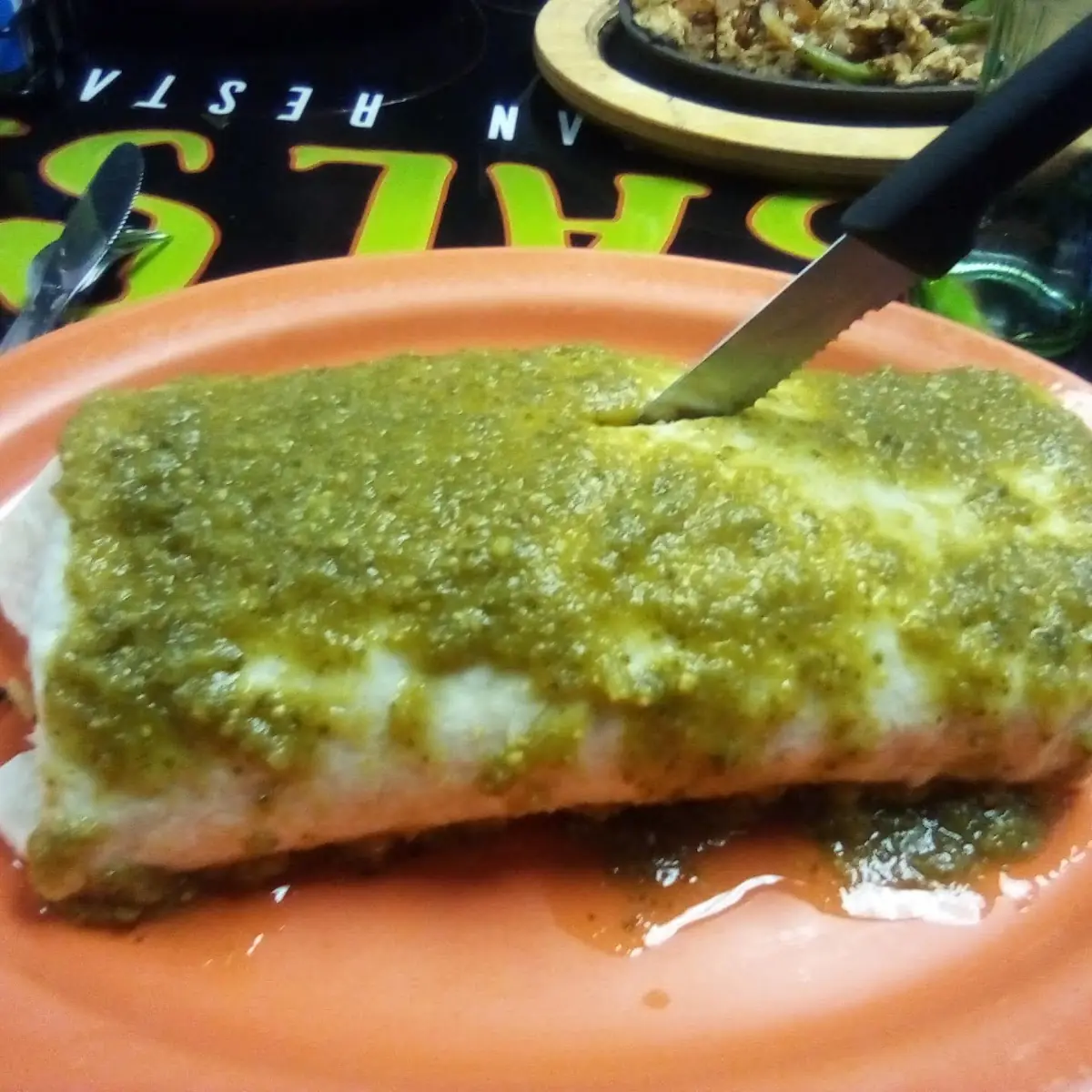 Wet Burrito Verde