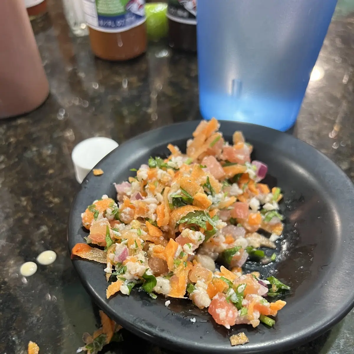 Tostada Ceviche de Pescado / Fish Ceviche Tostada
