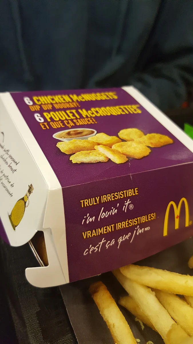 Chicken mc Nuggets, McDonald's