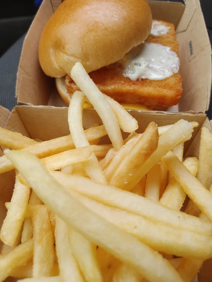 Fillet-O-Fish Sandwich and Fries, McDonald's