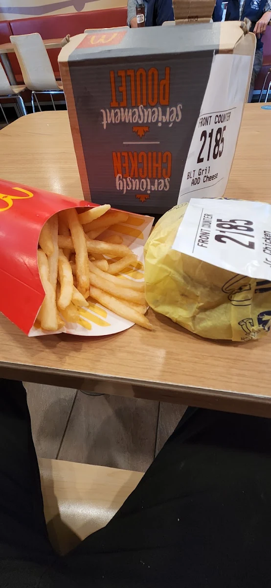Junior Burger and Fries, McDonald's