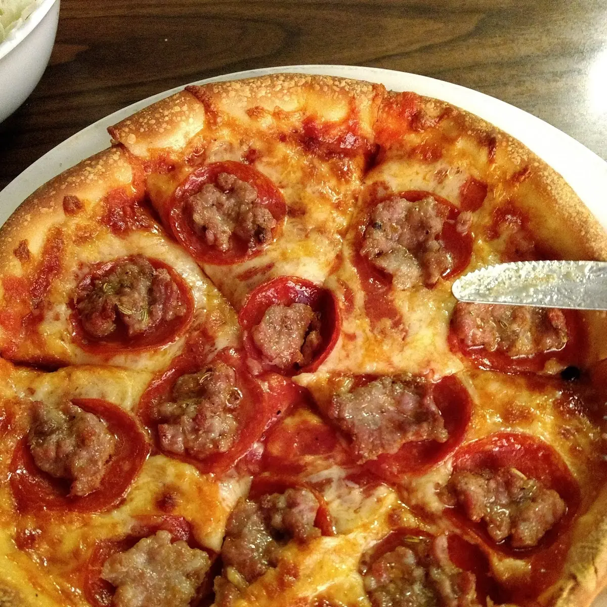Small Sausage & Pepperoni Pizza