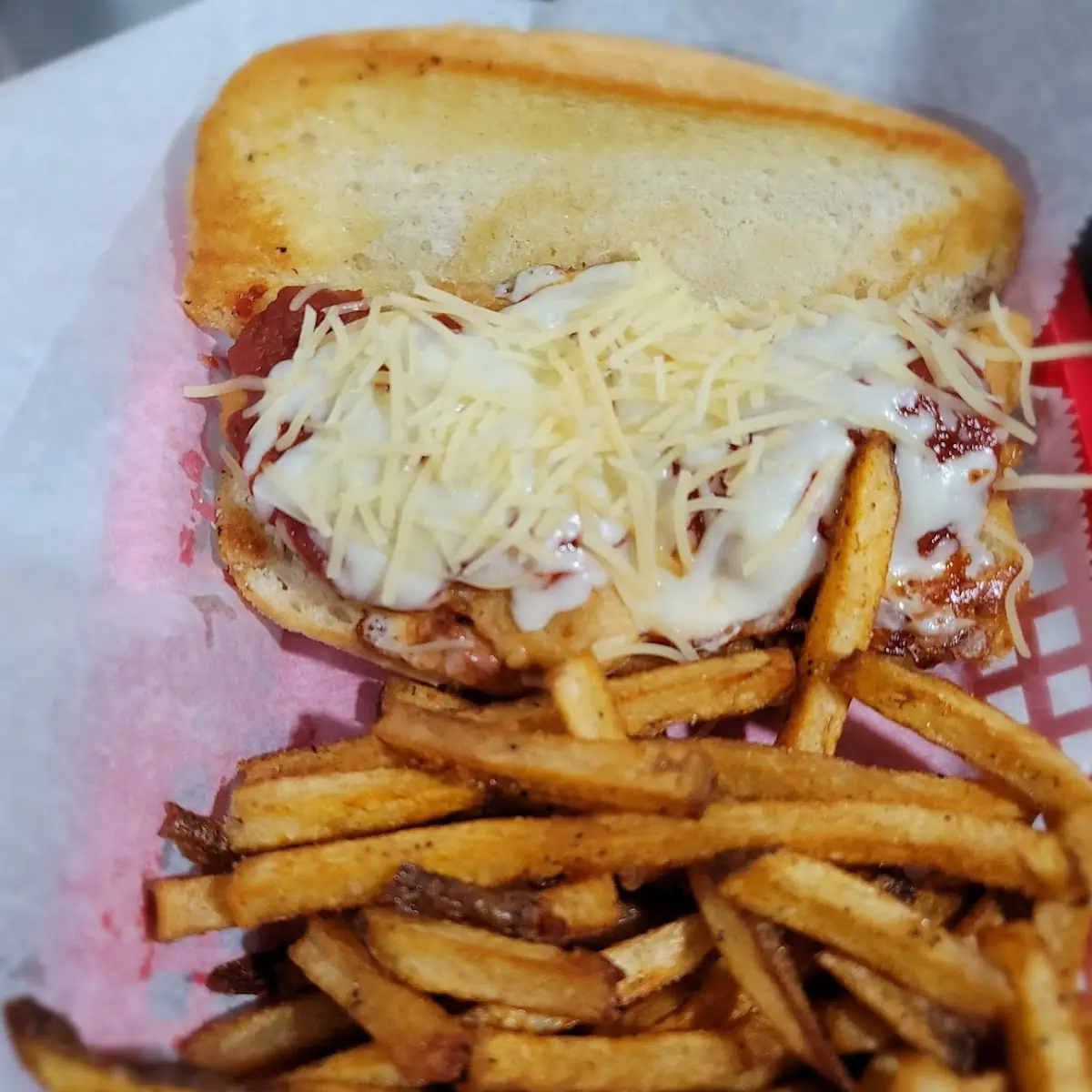 Chicken Parmesan Hoagie