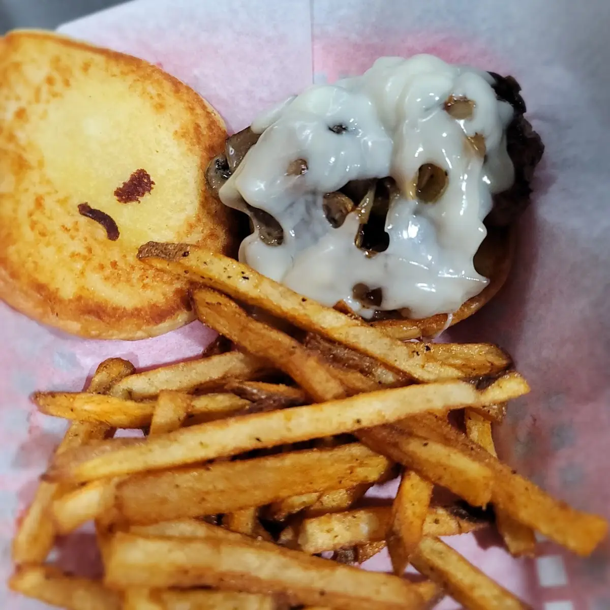 Mushroom Onion Burger